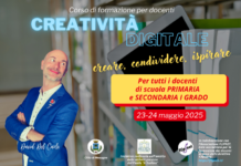 23 e 24 maggio Corso di formazione gratuito “Creatività digitale” con David Del Carlo
