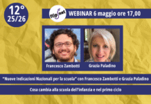 12 WEBINAR “Nuove Indicazioni Nazionali per la scuola” con Francesco Zambotti e Grazia Paladino