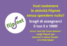Quest’anno dona il tuo 5×1000 a Flipnet!